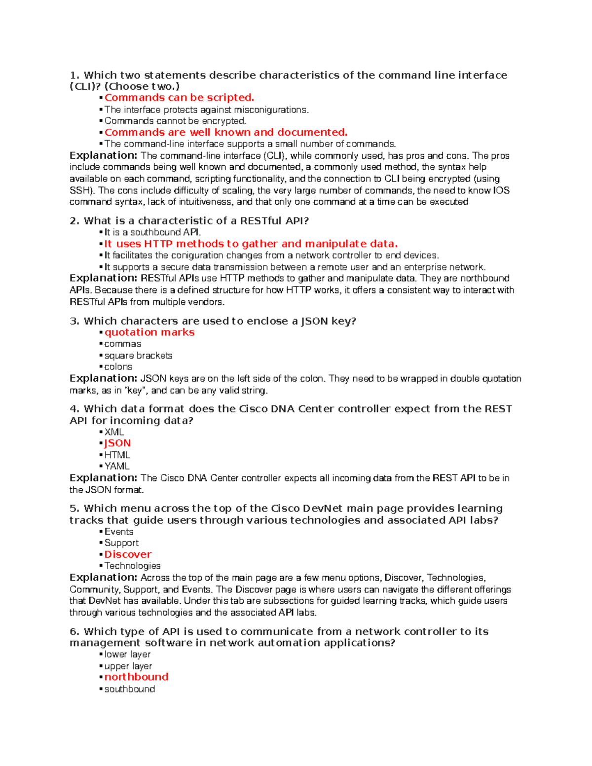 Chapter 28 Quiz – Foundational Network Programmability Concepts ...