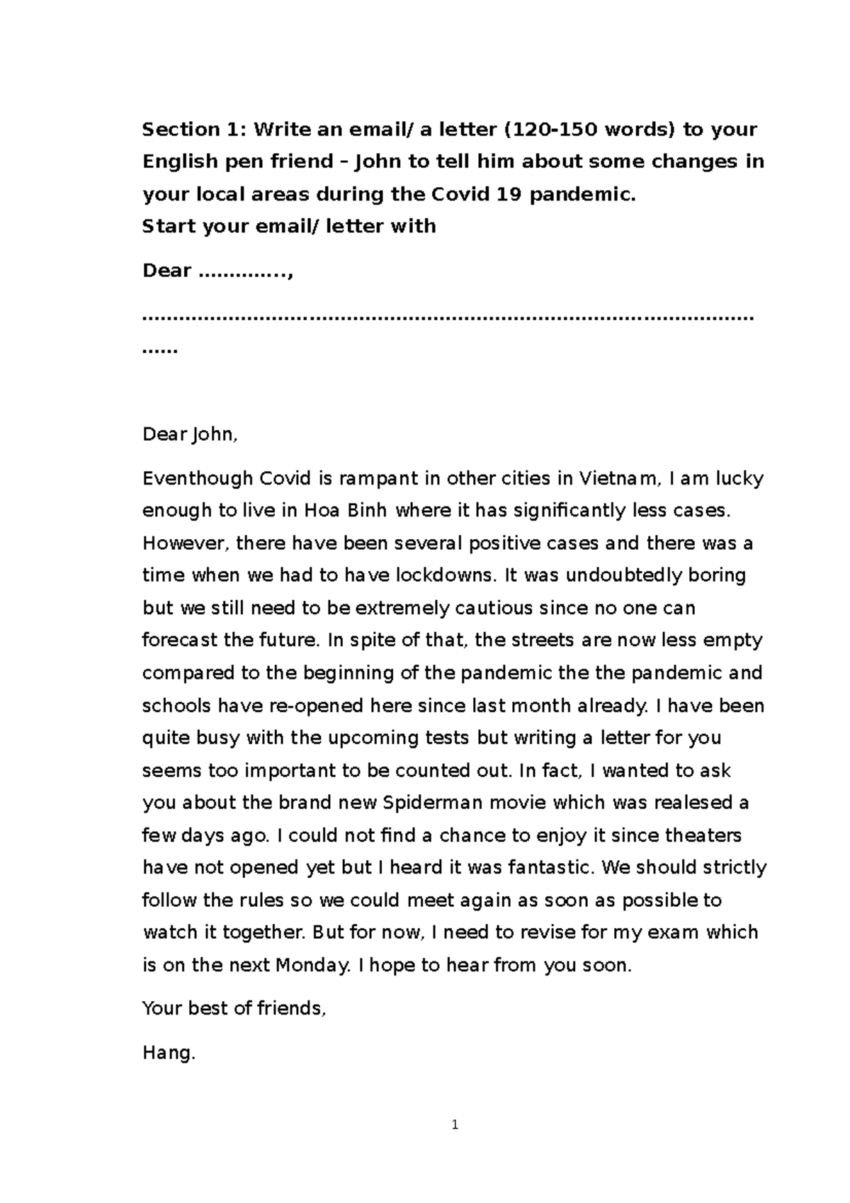 150 words english essay