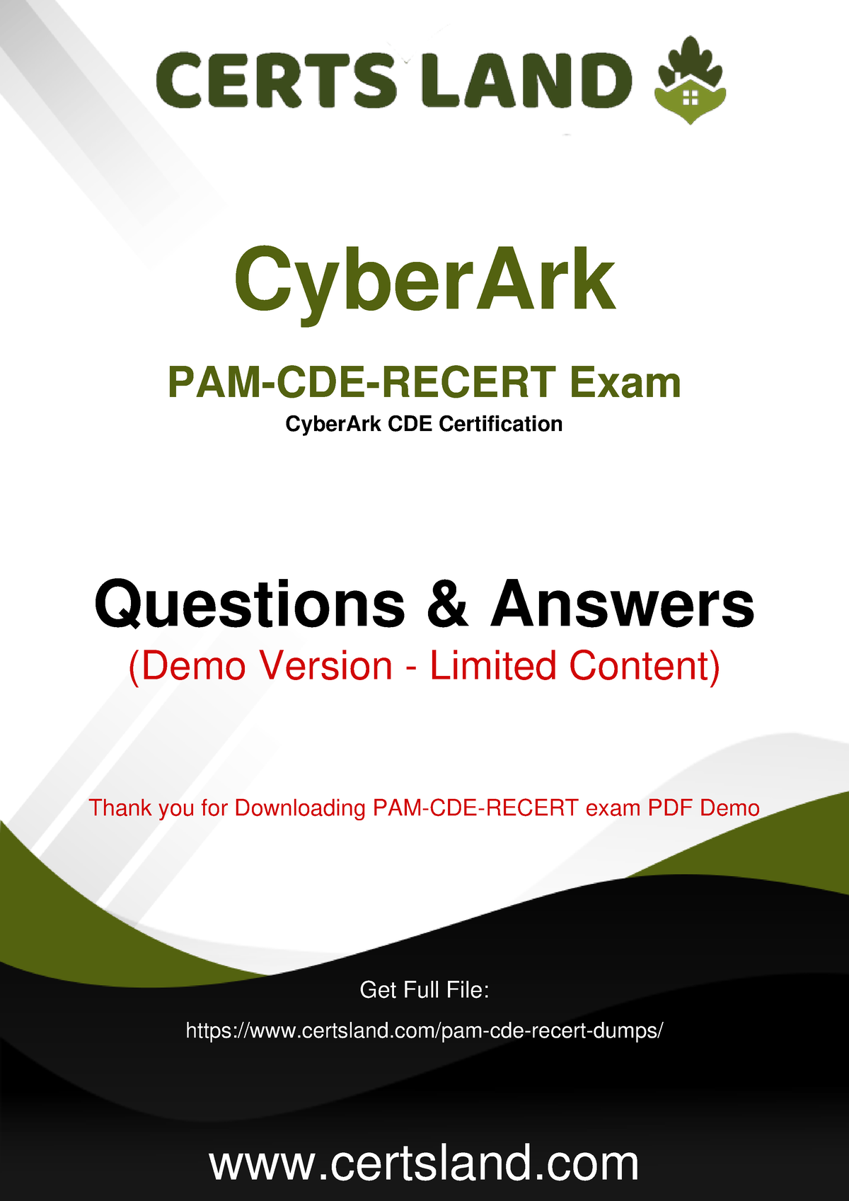 PAM-CDE-RECERT Actual Tests