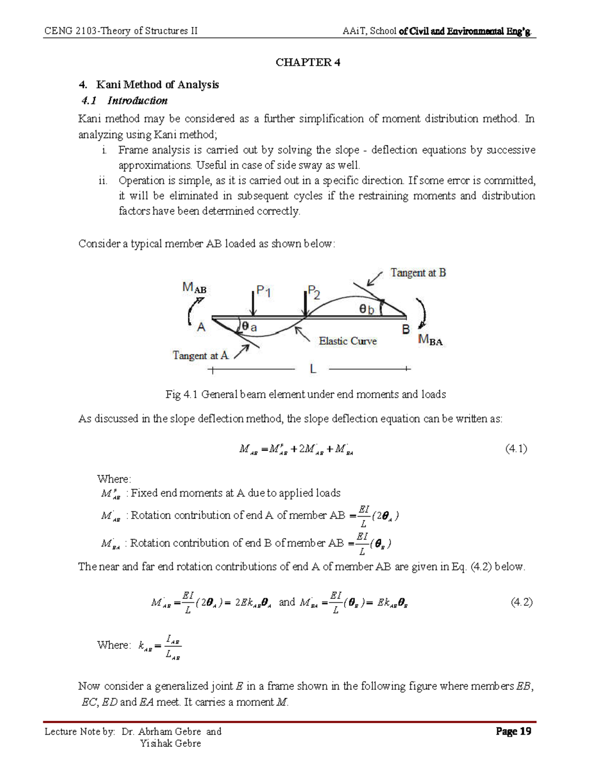 Chapter-4- Lecture - Strength Of Materials I - AMU - Studocu