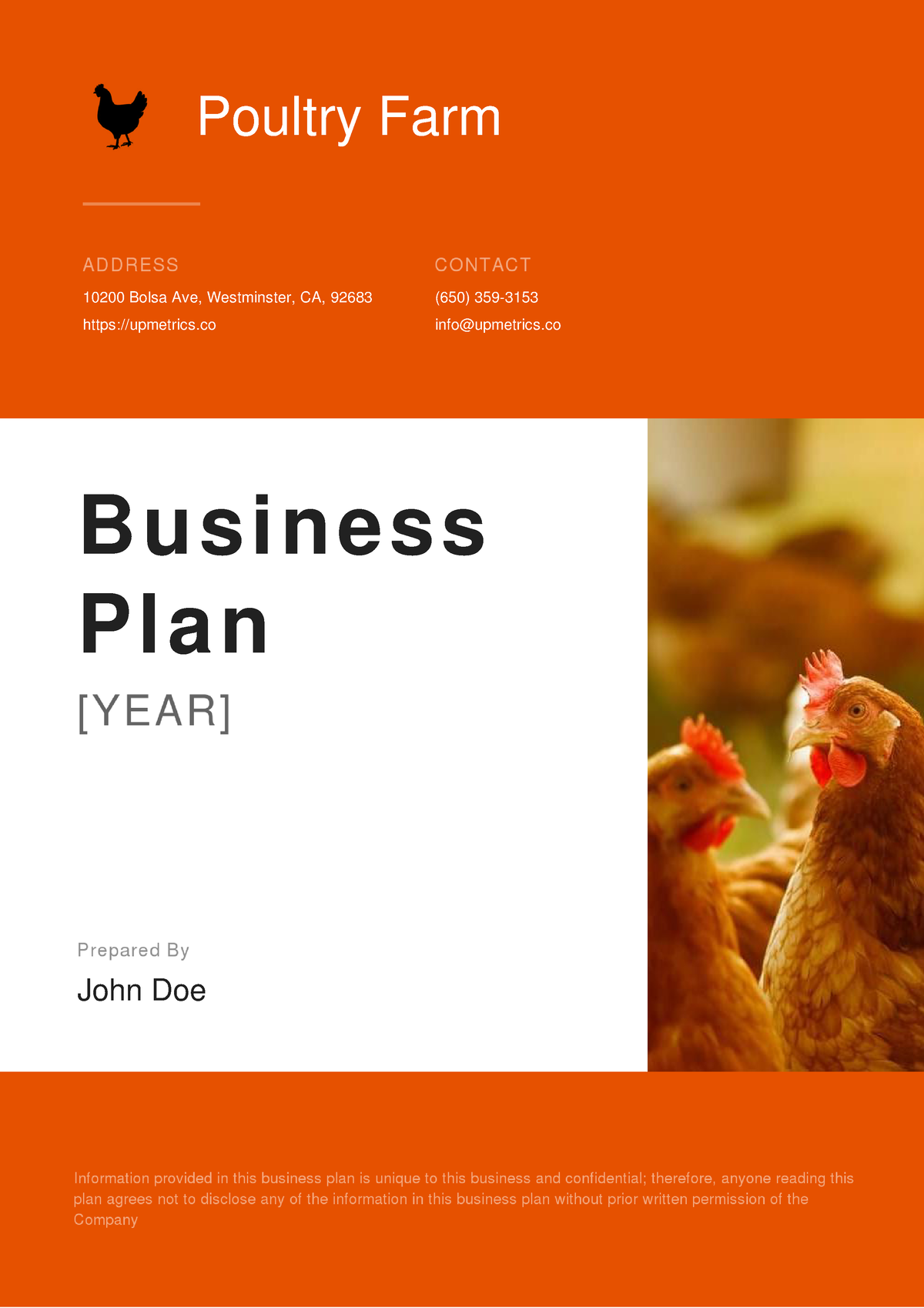 chicken house business plan