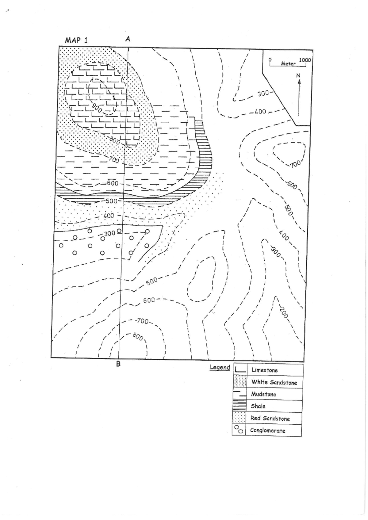 Geological Maps (Map1-14) - GEO151T - Studocu