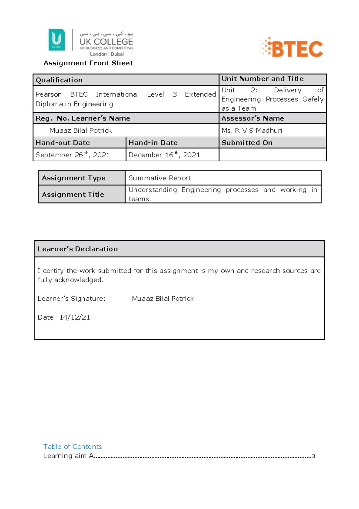 unit 7 calculus to solve engineering problems assignment 2