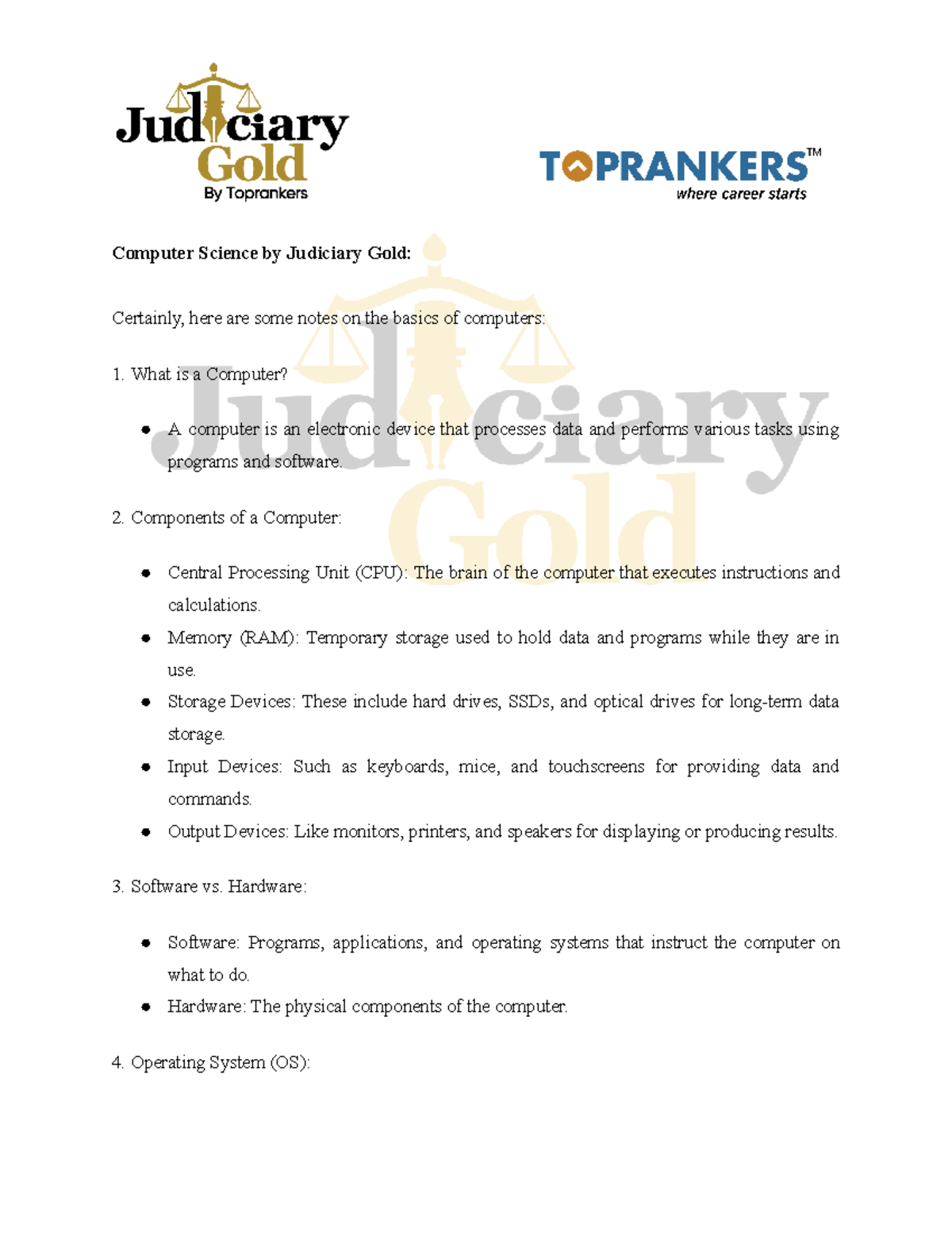 Computer science notes by jg 0279d5932244 d - Computer Science by ...