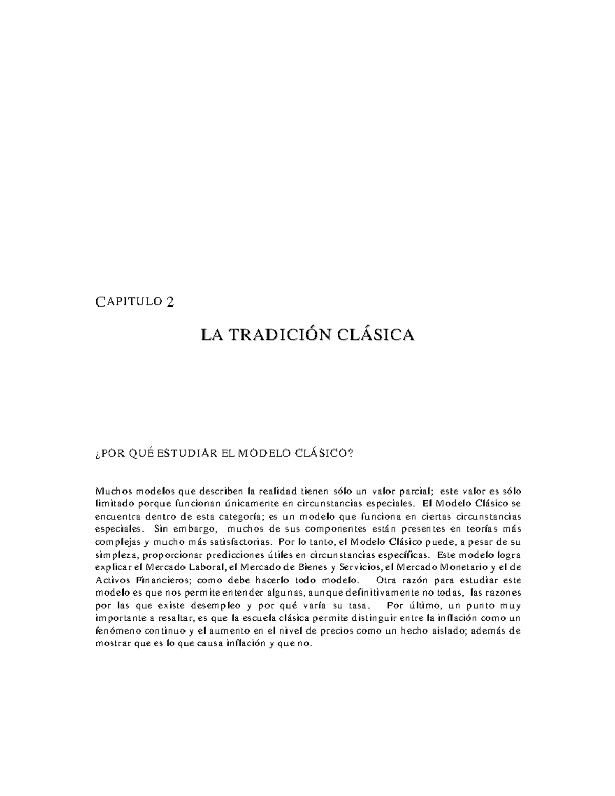 Carlos Casas los clásicos - CAPITULO 2 LA LA TTRRAADDIICCIIÓÓNN ...