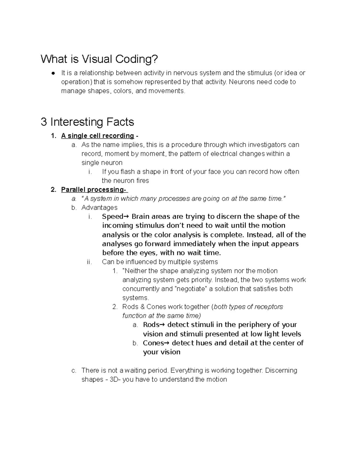 Visual Coding - What is Visual Coding? It is a relationship between ...
