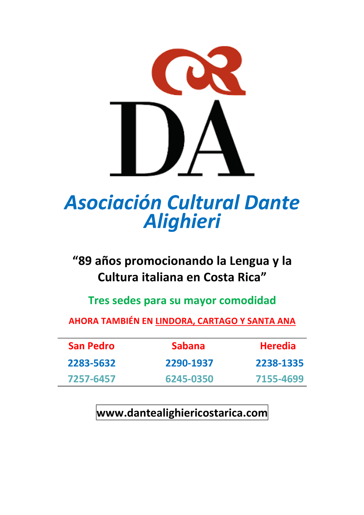 Infocursos Junio 2020 Asociaci n Cultural Dante Alighieri 89