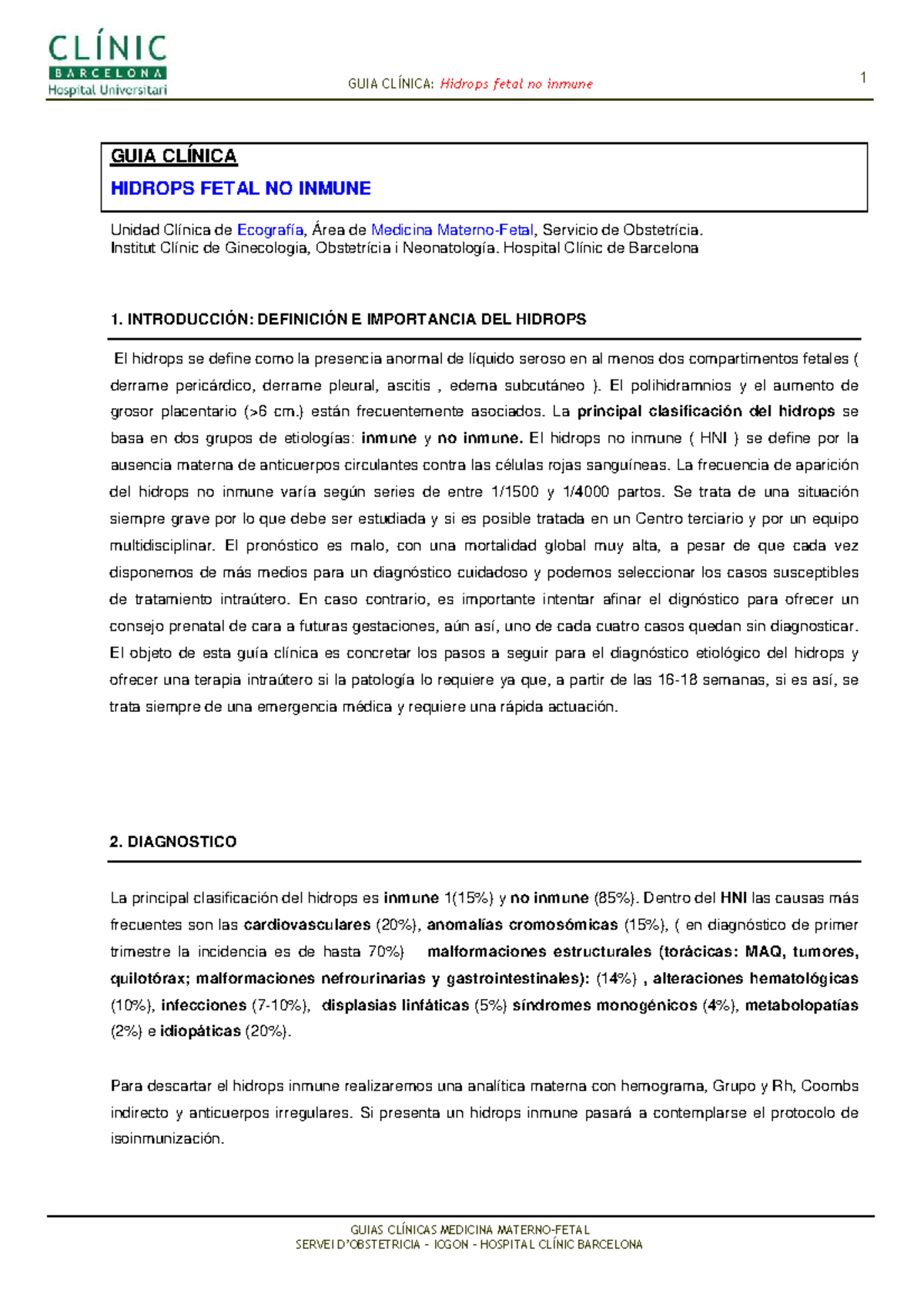 Hidropesía fetal no inmune fisiopatología de la diabetes Hidropesía fetal no inmune fisiopatología de la diabetes