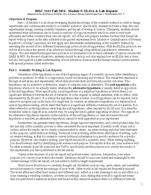 Module 1 Scientific Method 2024 - Name ...