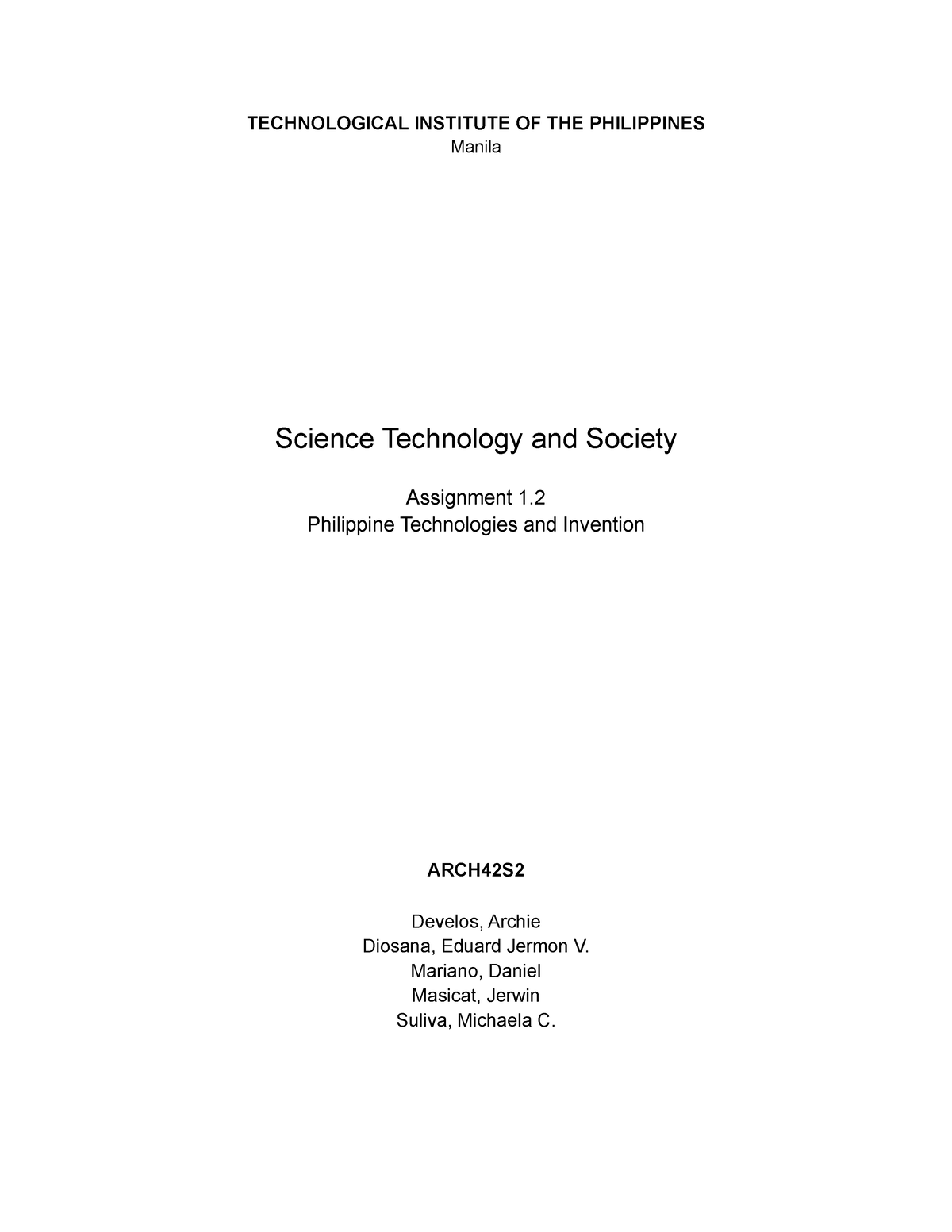 essay about technological innovation in the philippines