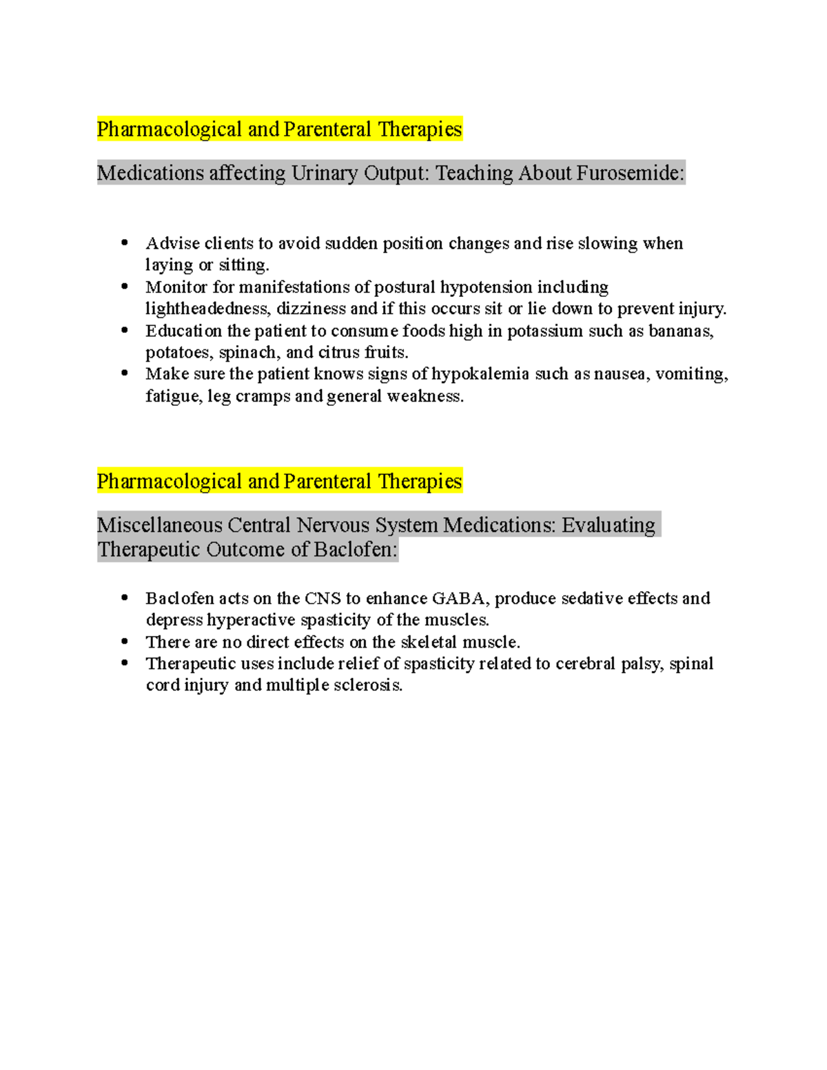 Ati pharma practice B remediation - Pharmacological and Parenteral ...