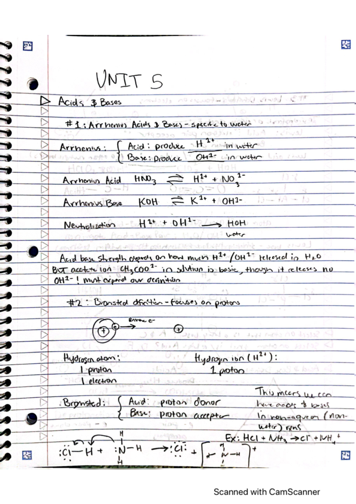 UNIT 5 - CH 101 Unit 5 Notes - CH 101 - Studocu