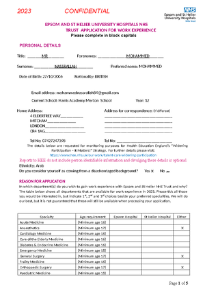 Participant Application Form V2A 1 - Participant Application ...