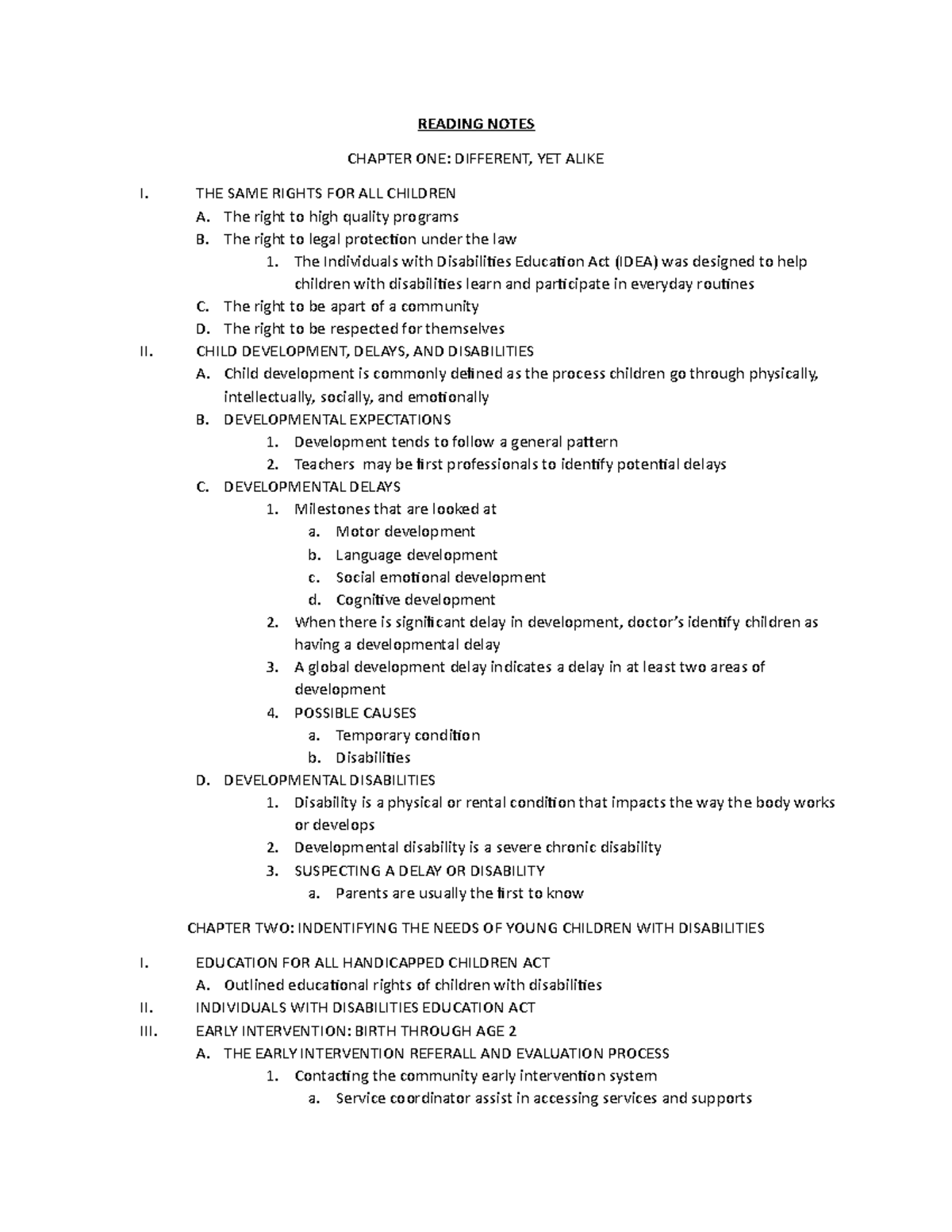 ECE 443 WEEK ONE Notes - READING/LEARNING ACTIVITY NOTE - READING NOTES ...