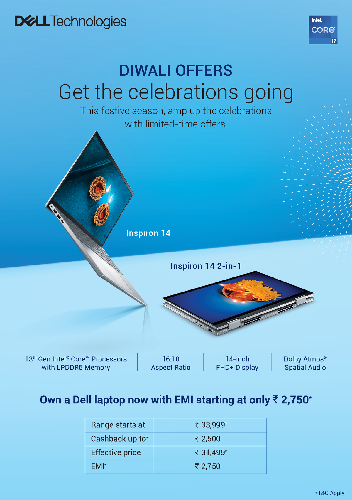 Dell Festive Offers2 Design a template Inspiron 14 Inspiron 14 2