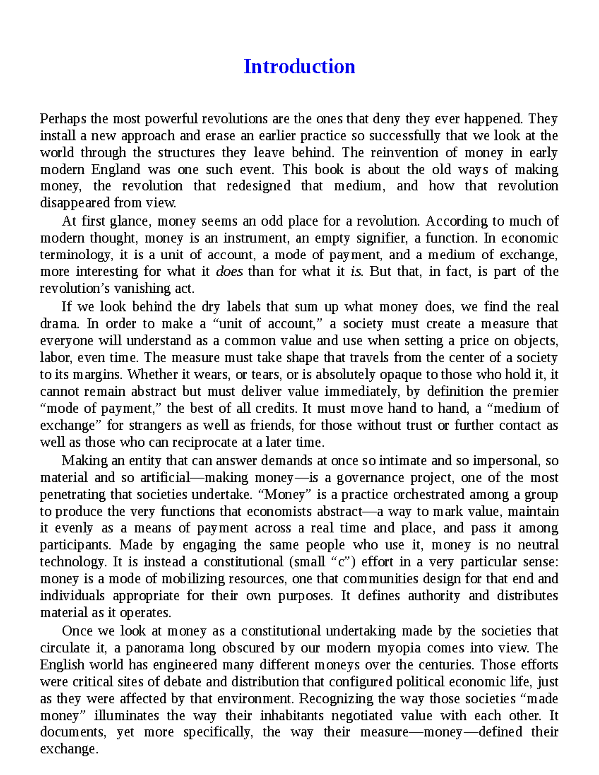 Making Money Coin, Currency, and the Coming of Capitalism-pages-19-38 ...