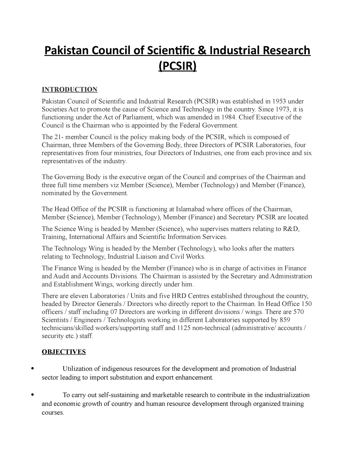 pcsir past papers for research assistant