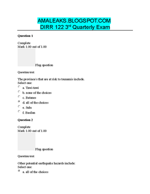 Week 002-Basic Concept Of Disaster And Disaster Risk 2 - [Disaster ...