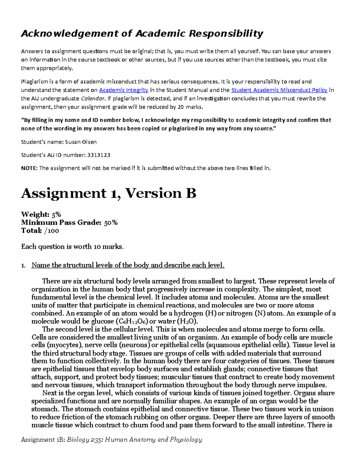 bio 235 assignment 3 revision 12