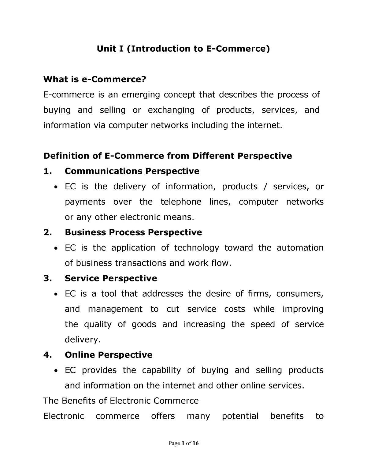 unit-i-introduction-to-e-commerce-definition-of-e-commerce-from