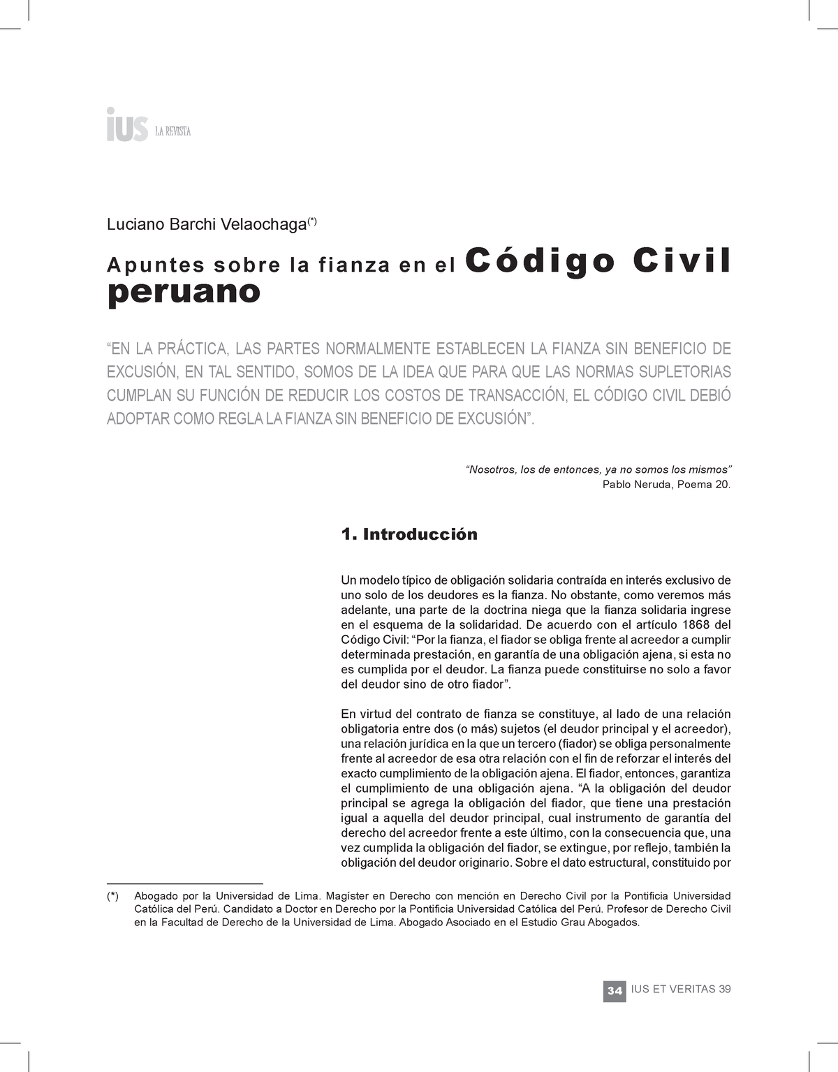 Derecho Civil Fuente De Las Obligaciones Contrato De Fianza En El Codigo Civil Apuntes 7111