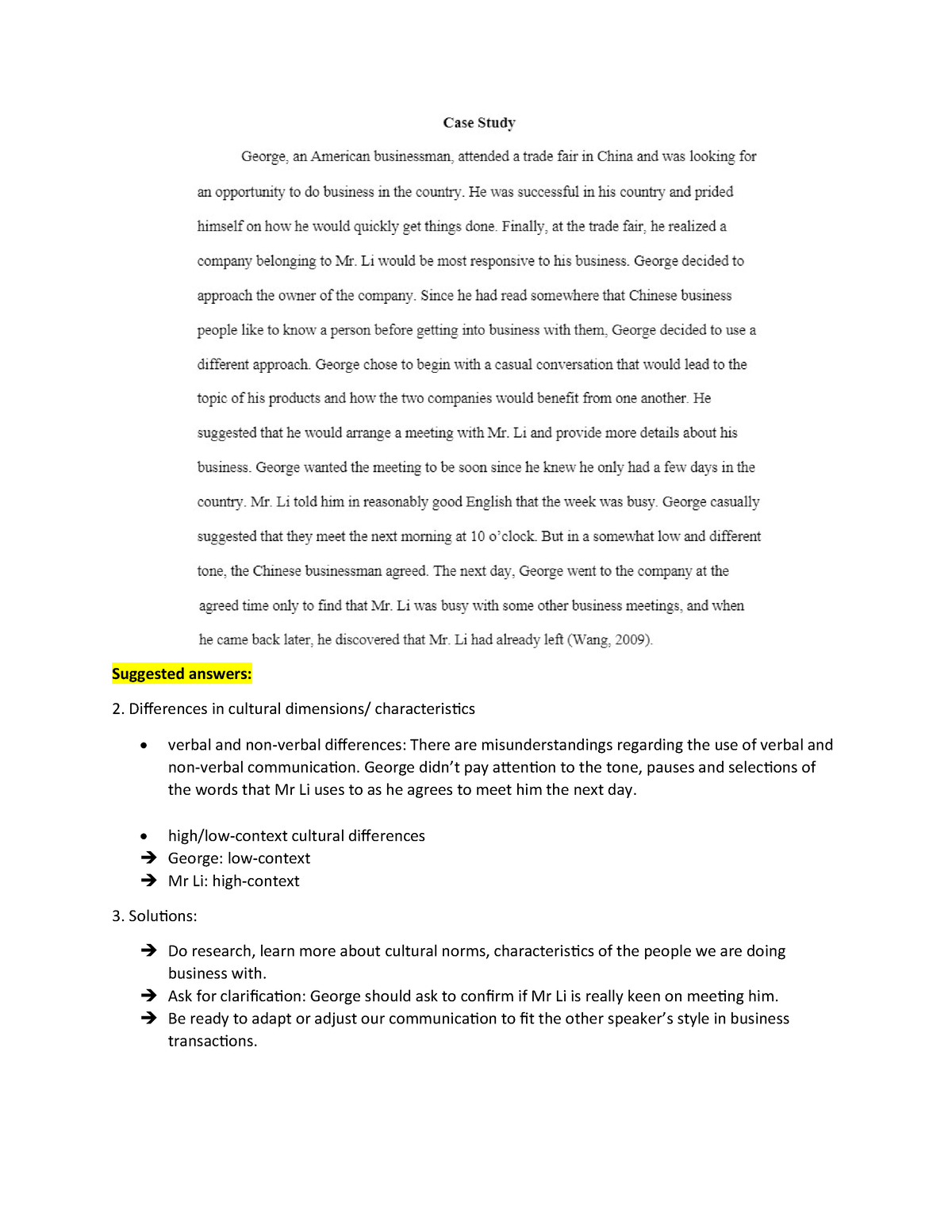 case study #2 midwestern lake answer key