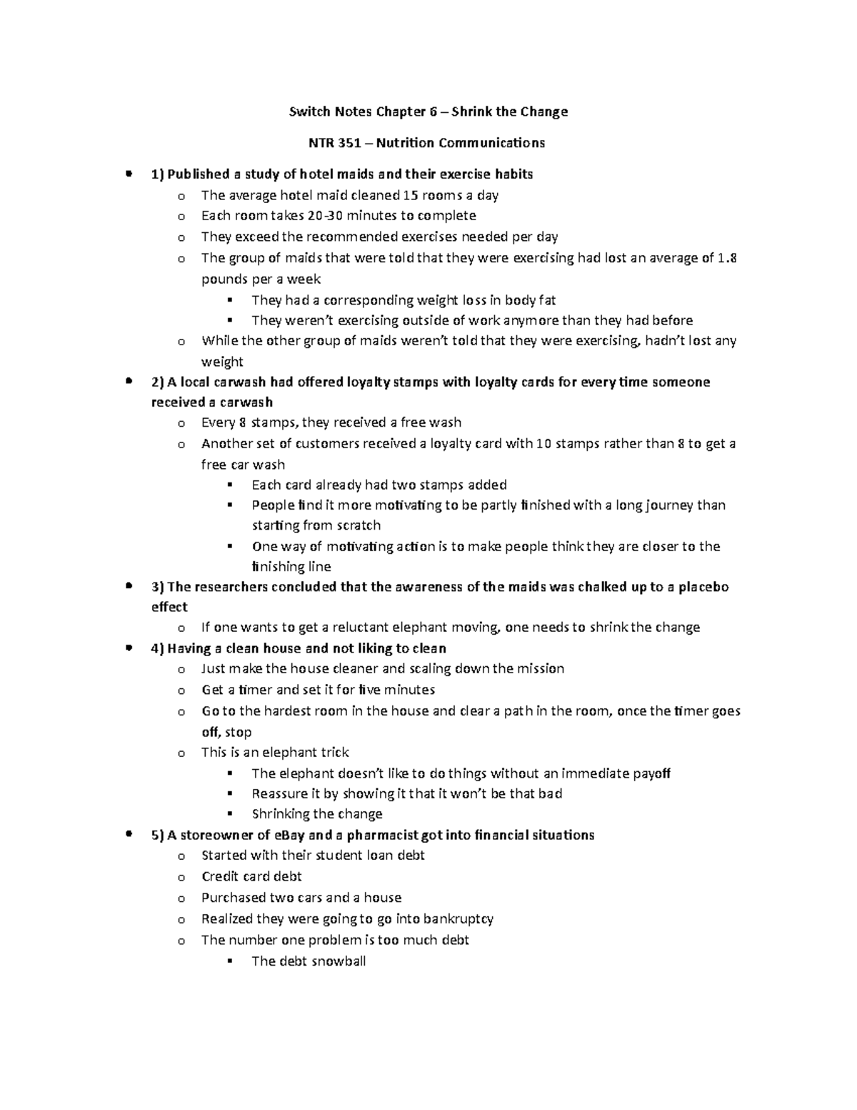 Switch Notes Chapter 6 Shrink the Change Switch Notes Chapter 6 Shrink the Change NTR 351