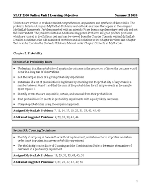 Practice Test 1 Fall 2020 - STAT 2300 Test 1 Fall 2020 Note: This PDF ...