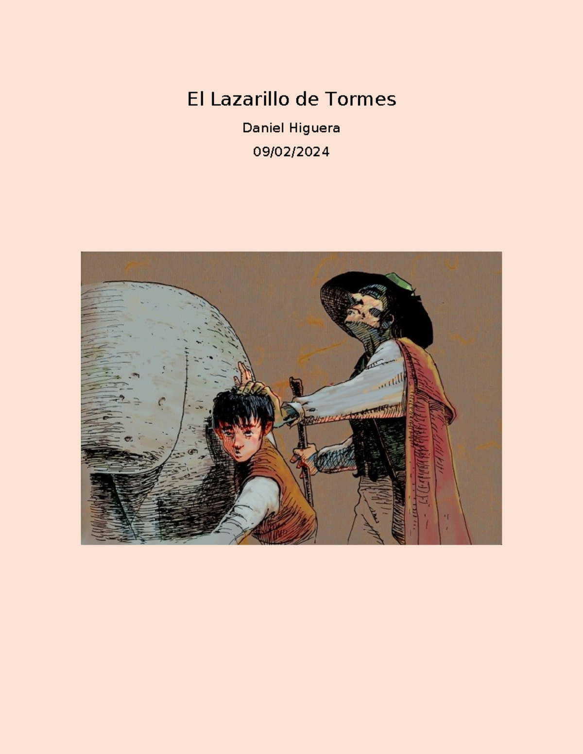 El lazarillo - sffsfsff - El Lazarillo de Tormes Daniel Higuera 09/02 ...