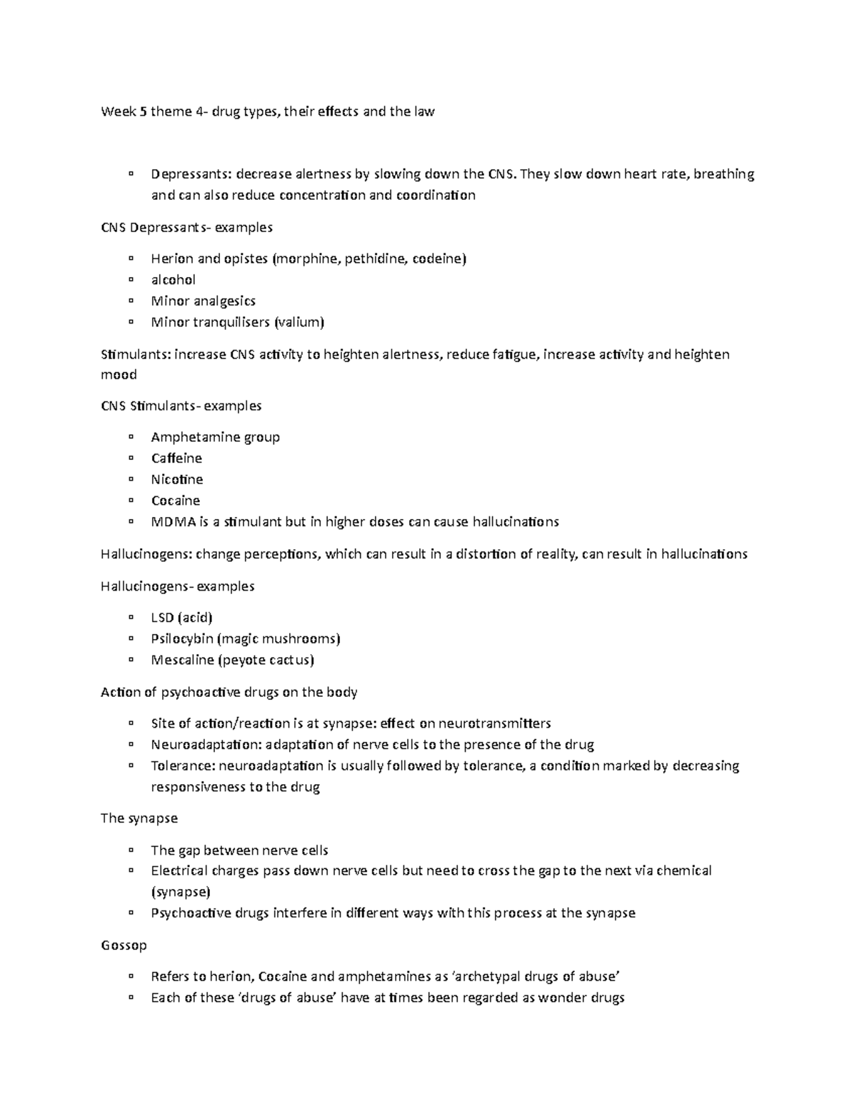 addiction-studies-week-5-8-week-5-theme-4-drug-types-their-effects