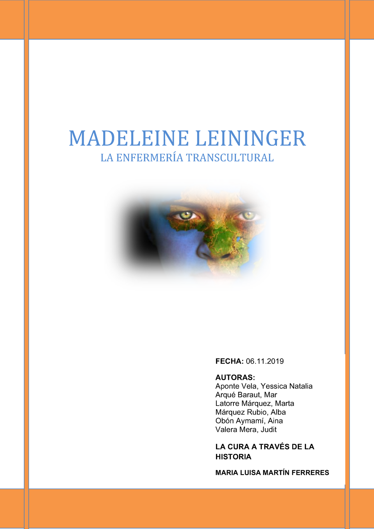 Madeleine Leininger trabajo - Warning: TT: undefined function: 32 Warning:  TT: undefined function: - Studocu