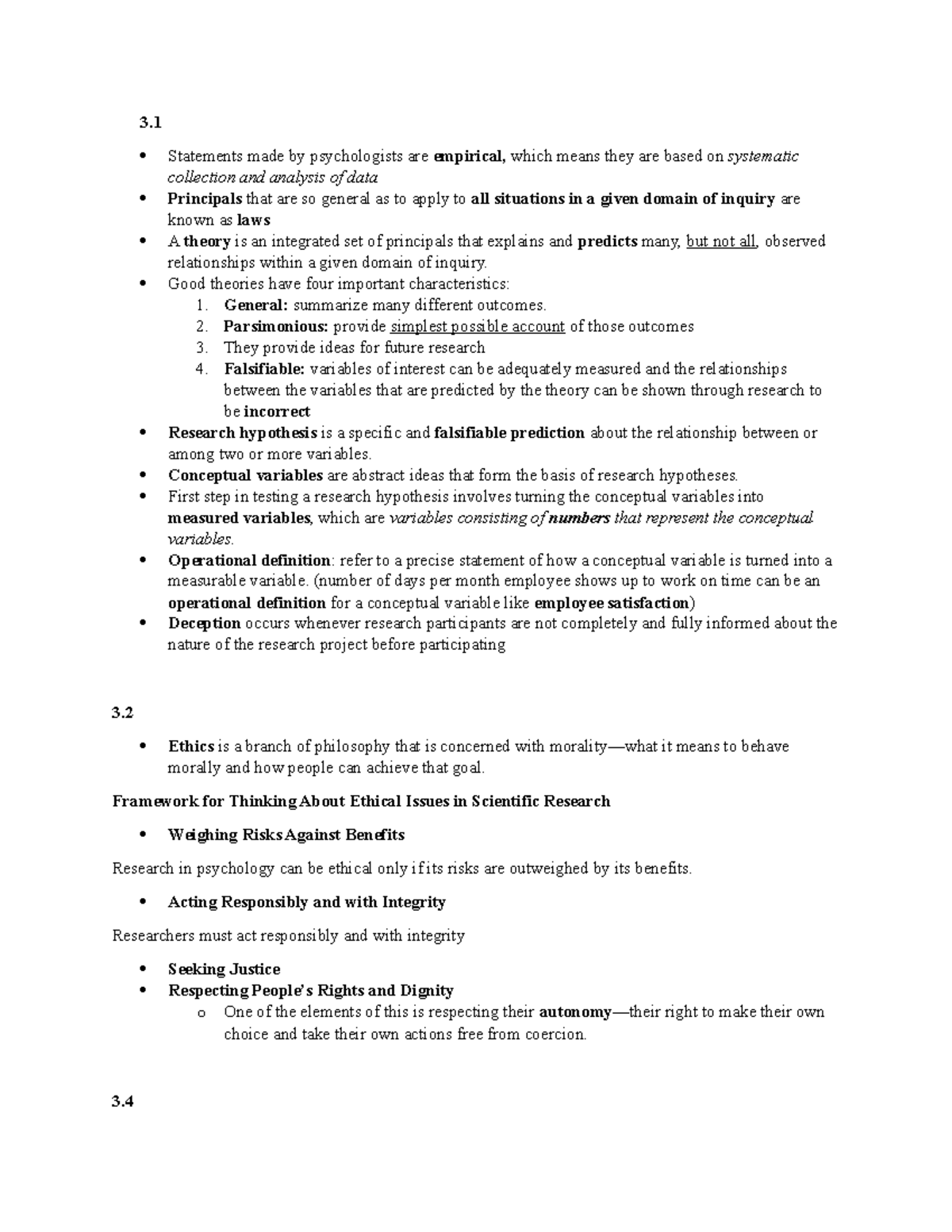 Chapter 3 - James Reichert Lecture Notes - 3. Statements made by ...