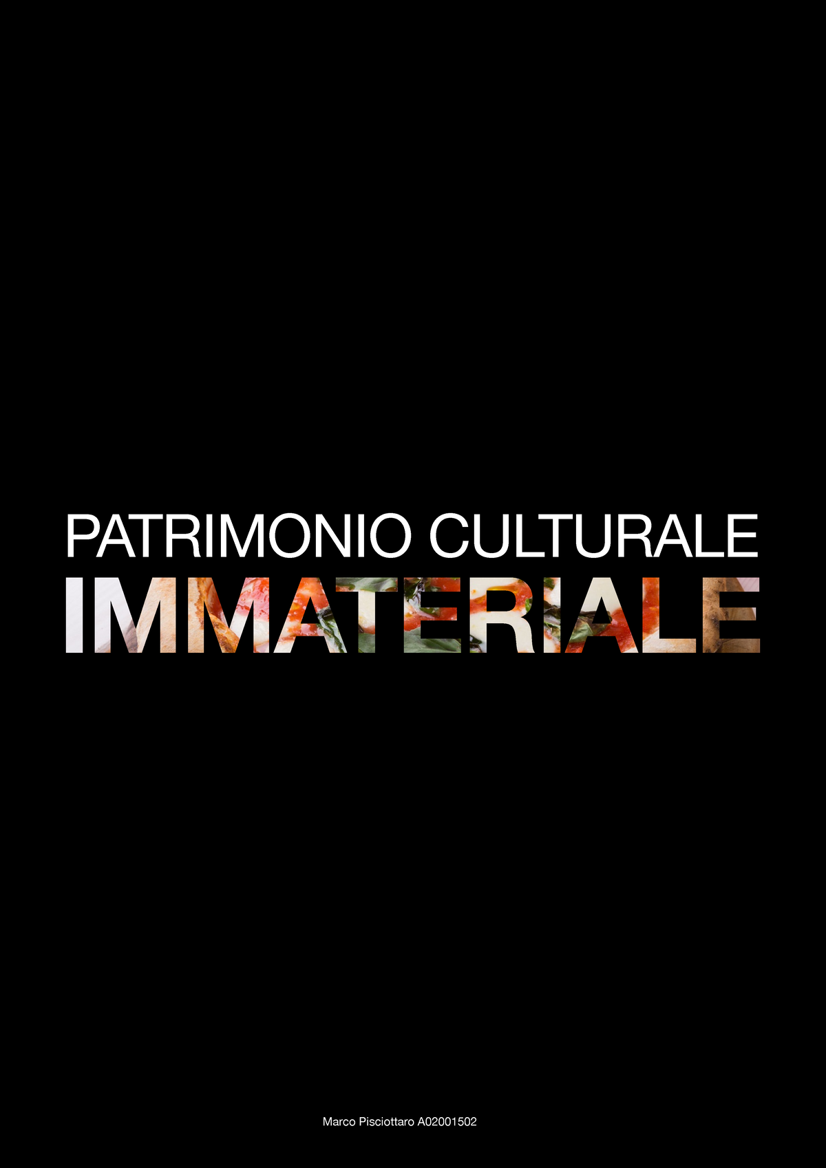 Patrimonio Culturale Immateriale - Marco Pisciottaro A PATRIMONIO ...