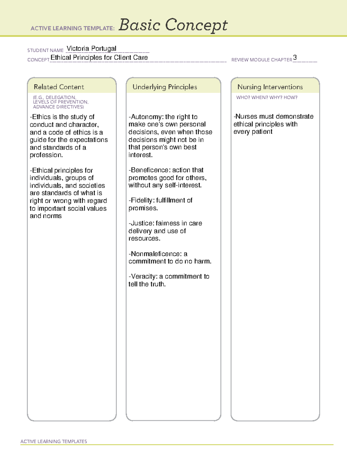 Aa Step 4 Principles Examples - Free Worksheets Printable