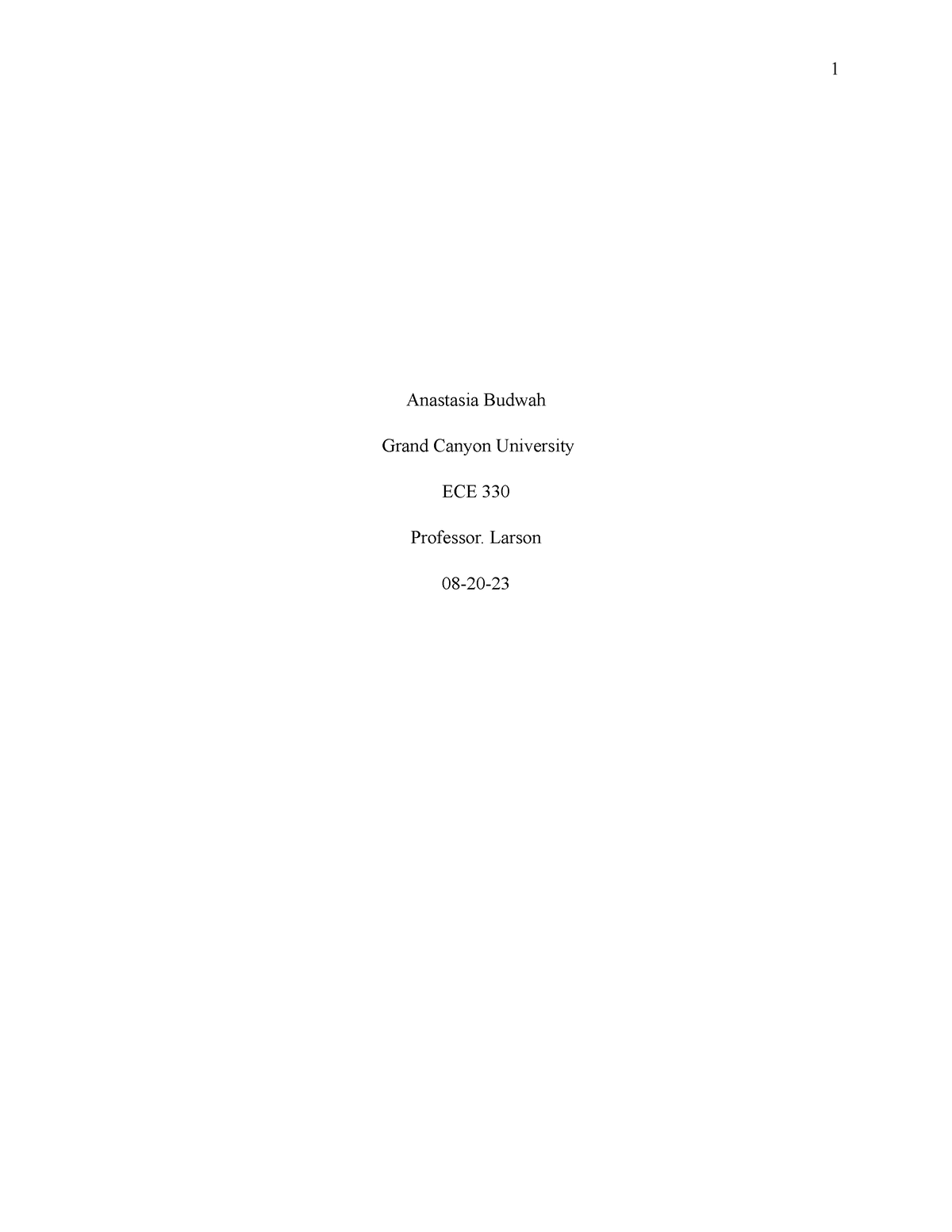 EDU 330 Topic 4 Assignment Template Please use this template ...