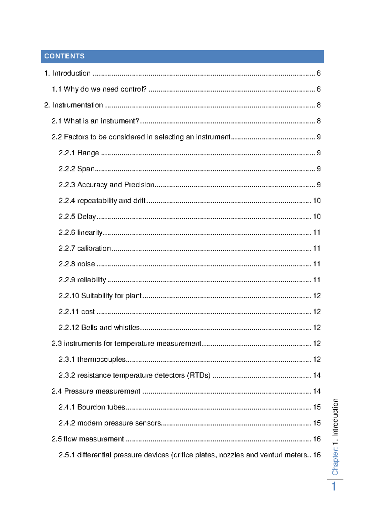 Process Control Notes Part 1 - CP411 - Strath - Studocu