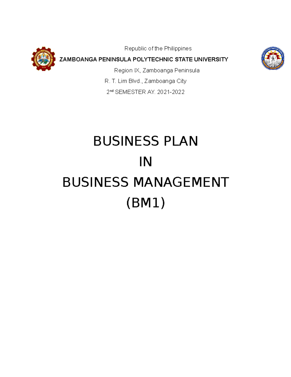 sample business plan in the philippines