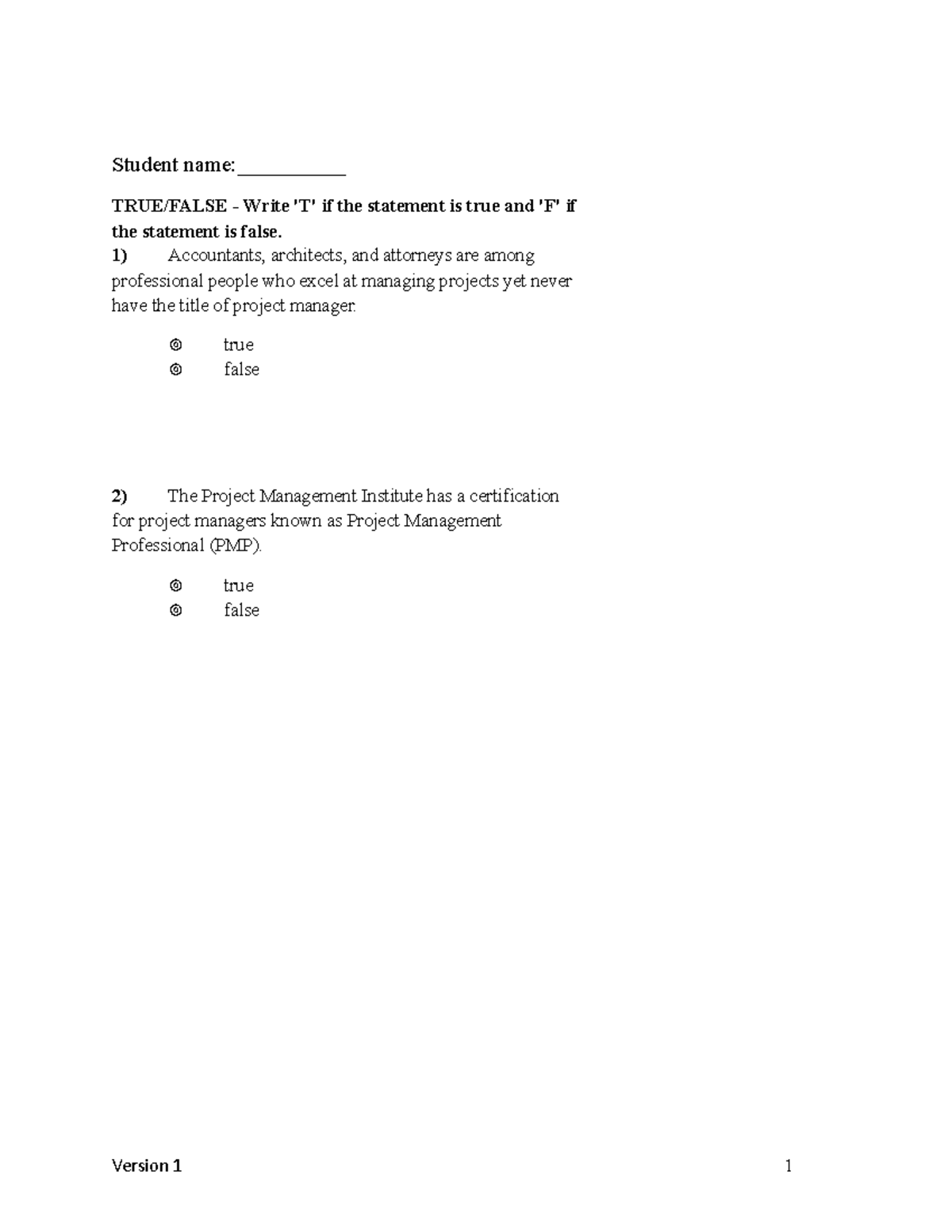 Project Management The Managerial Process 8th Edition ch1 version 1 ...