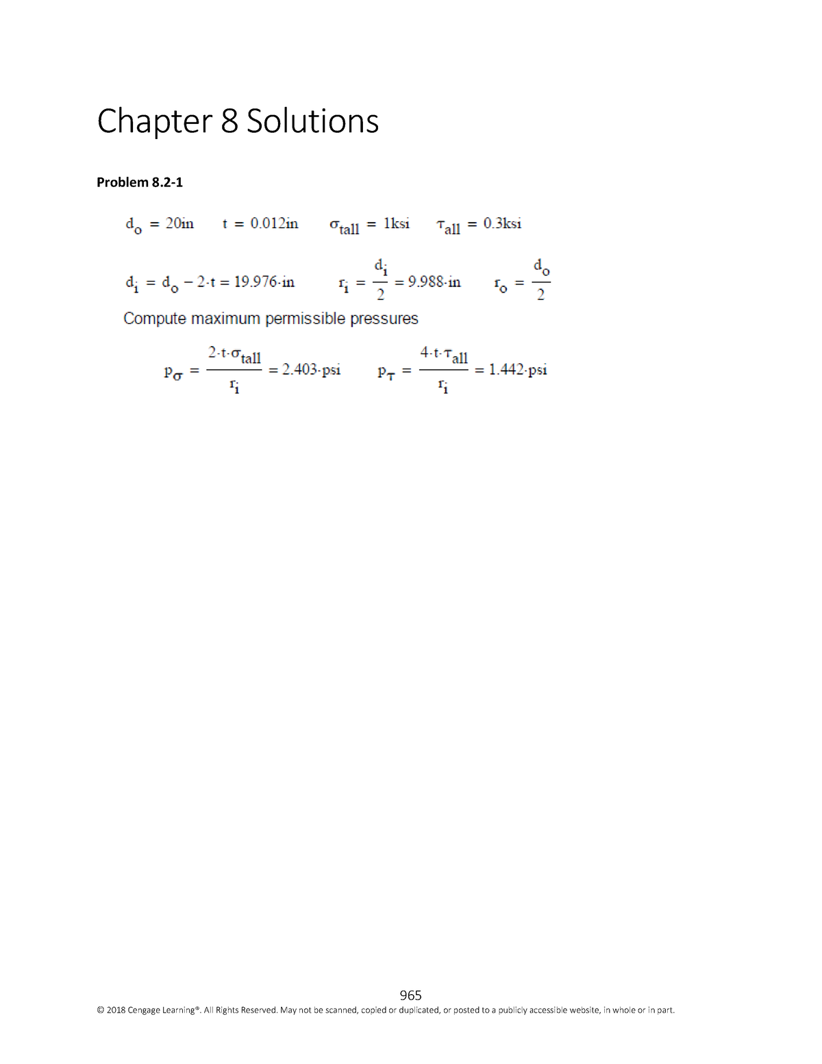 Mechanics Of Materials 9th Edition Ch08 - Mechanics Of Material - 965 ...