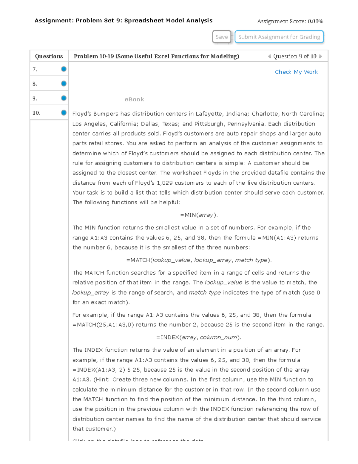 9-spreadsheet-analysis-assignment-problem-set-9-spreadsheet-model