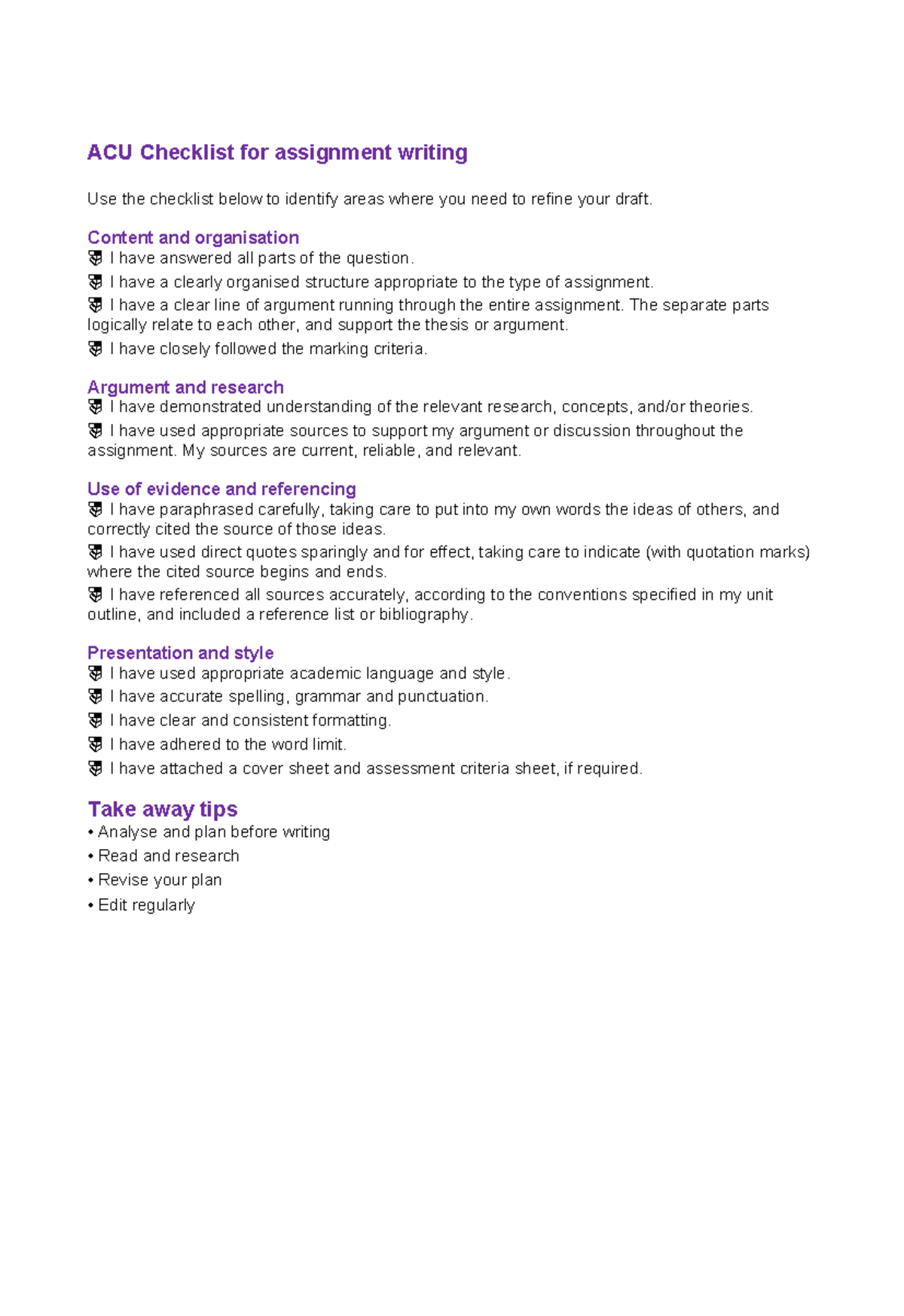 Acu Fall Break:  The Only Checklist You'Ll Ever Need - j3pguy6