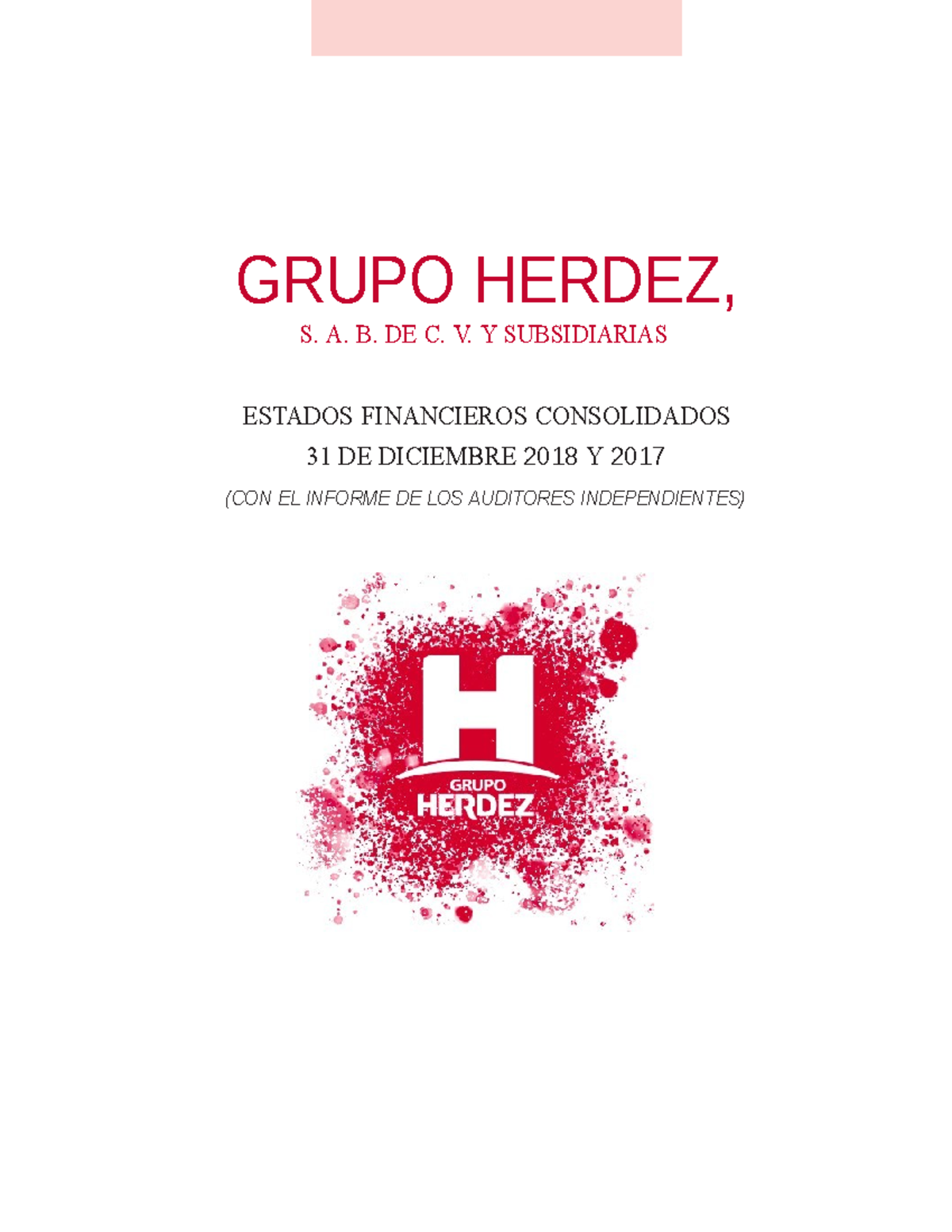 Herdez Ia18-eeff-espanol-final - GRUPO HERDEZ, S. A. B. DE C. V. Y ...