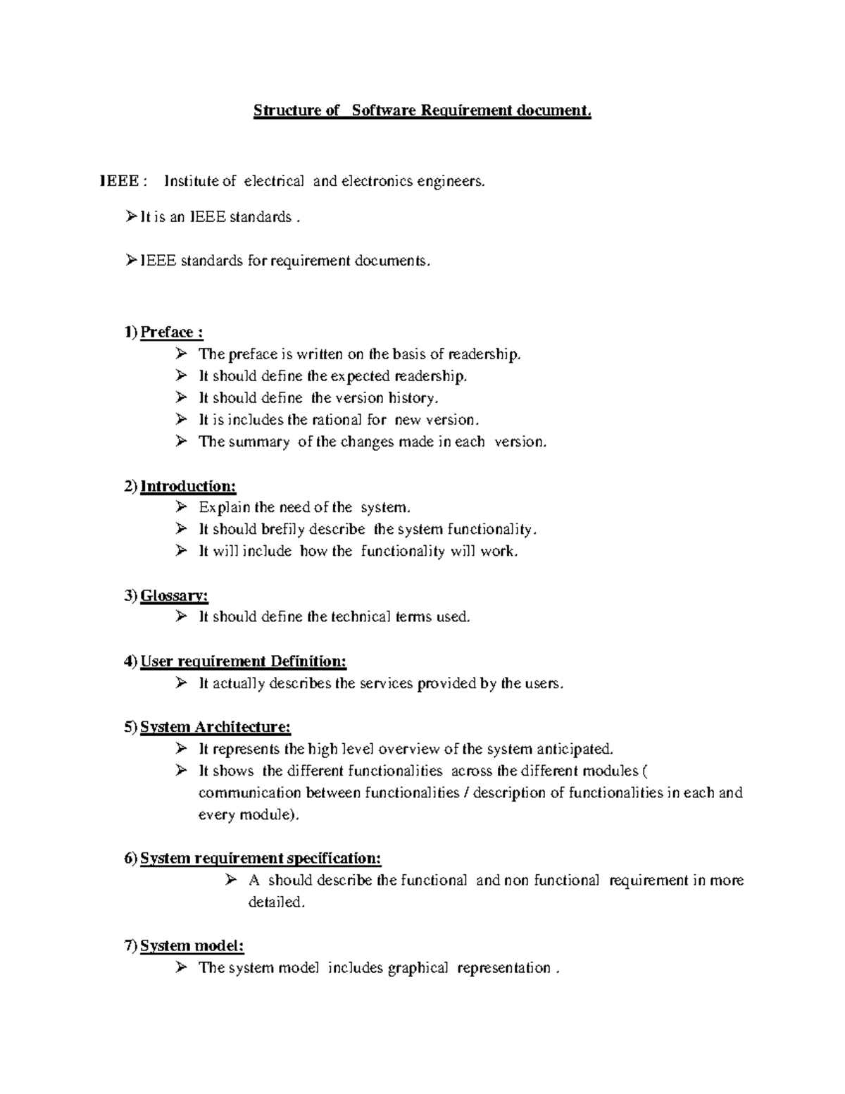 SOFTWARE REQUIREMENT SPECIFICATION DOCUMENT FORMAT IEEE visual data 5