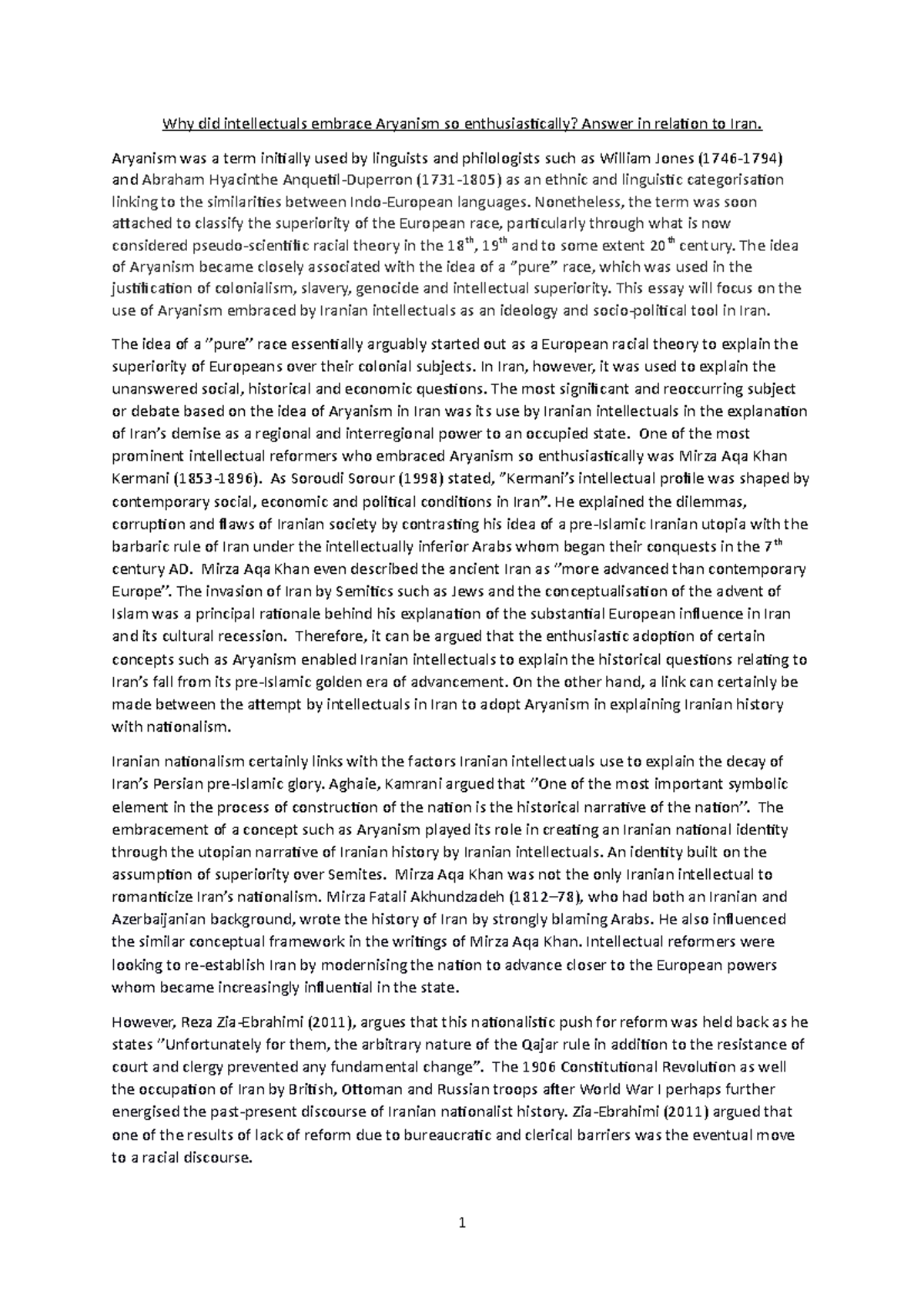 Why did intellectuals embrace Aryanism so enthusiastically - Aryanism ...