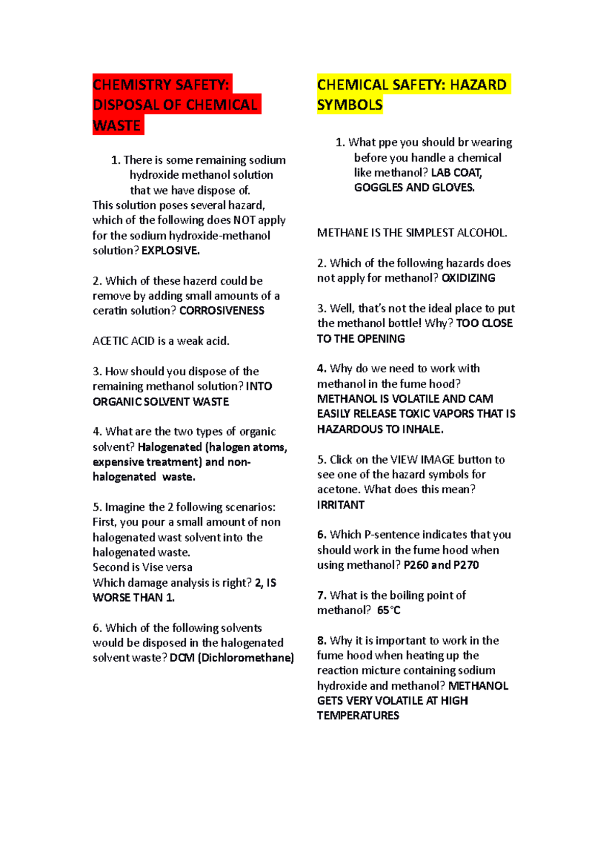 Labster General Chemistry General Chemistry La Salle