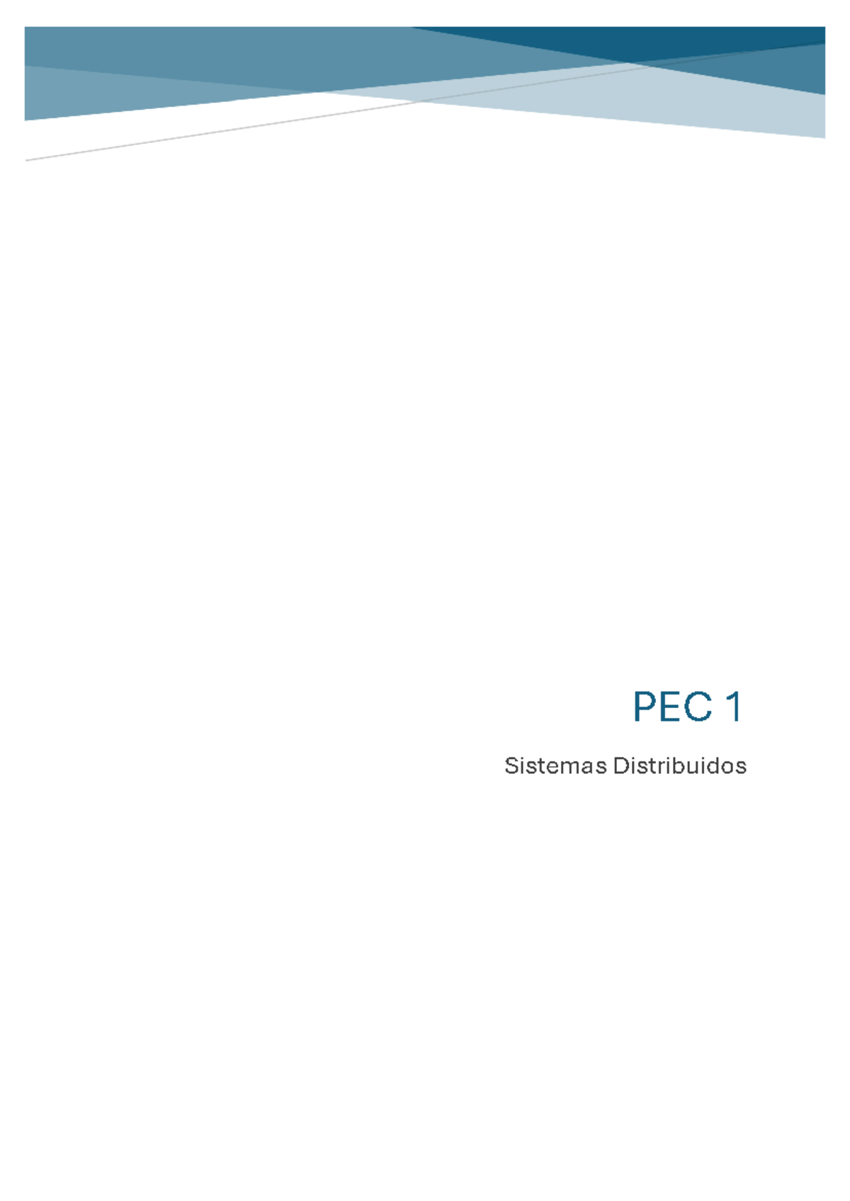 Solución PEC1 - PEC 1 Sistemas Distribuidos Pregunta 1 La World Wide ...