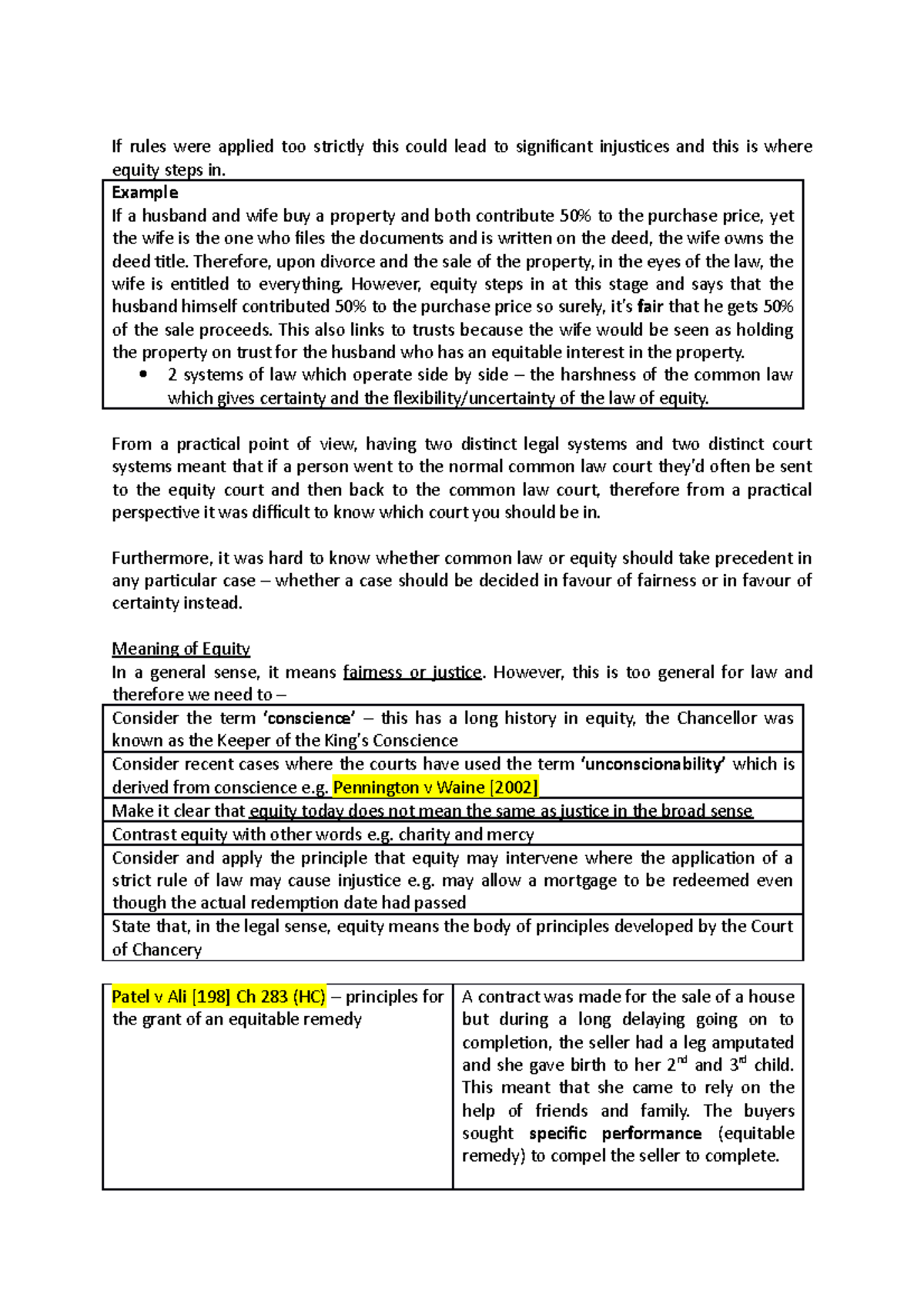 what-is-a-trust-what-is-equity-if-rules-were-applied-too-strictly