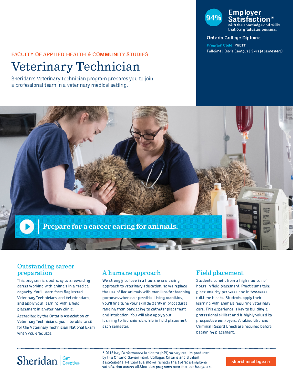 Veterinary-technician en - ####### sheridancollege FACULTY OF APPLIED ...