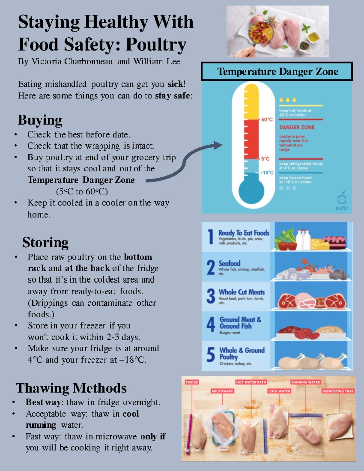 Brochure - Food Safety - Victoria and William - Group 28 - Staying ...