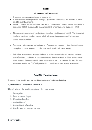 Information Publishing - E-COMMERCE: INFORMATION PUBLISHING TECHNOLOGY ...
